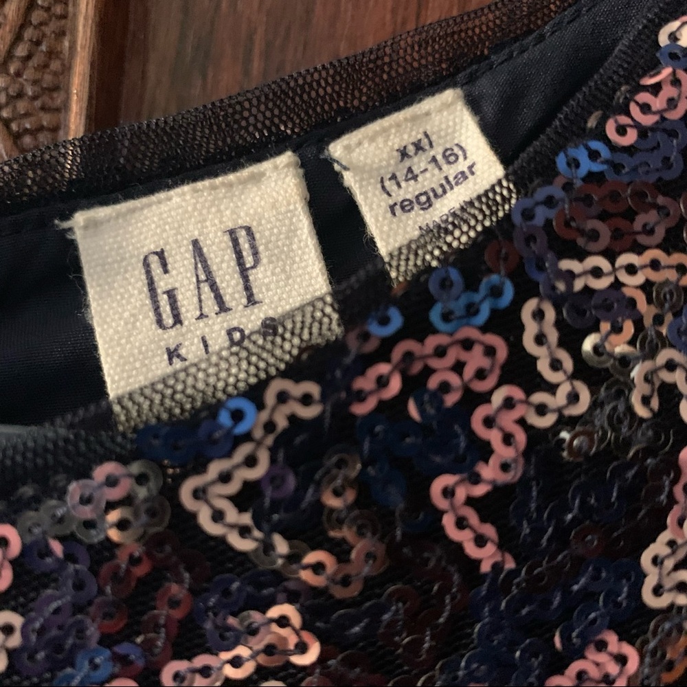 GAP KIDS Dress, Sequin Party Dress, Size Girls 14/16 XXL - Picture 6 of 9